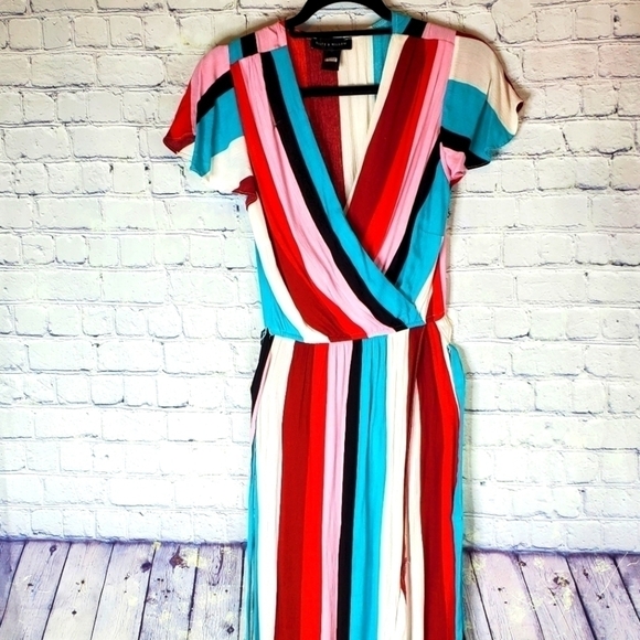 SLATE & Willow Wrap Maxi Dress in Size Small - Picture 1 of 10